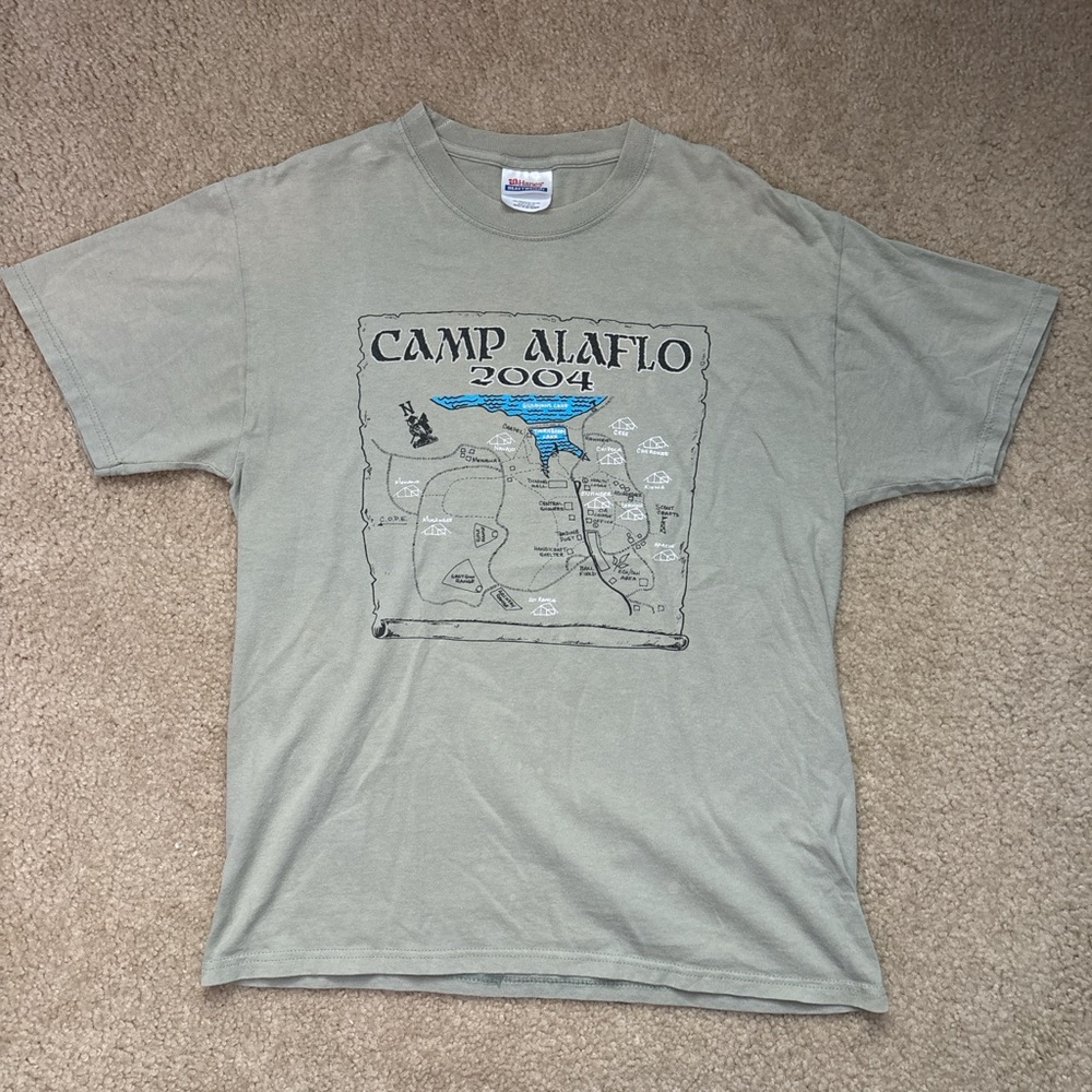 Vntg 2004 Camp Alaflo T-Shirt